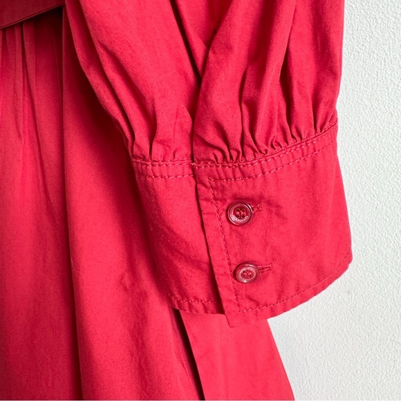 MAXMARA • Faita Shirt Dress in Cherry - Picture 10 of 16